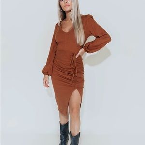 Autumn in the city kittenish dress